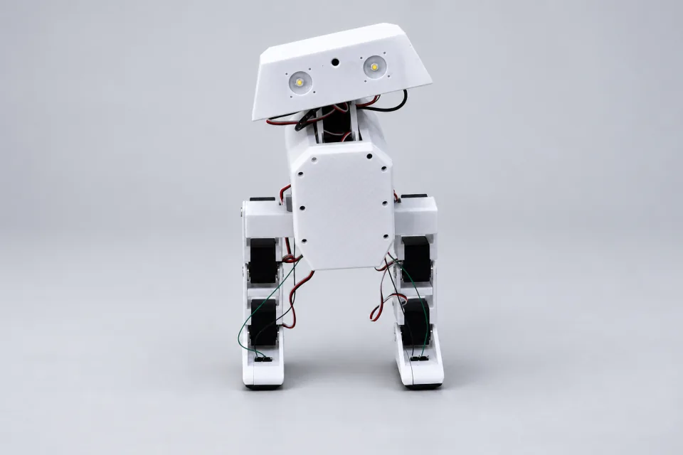 OpenDuck Mini 双足机器人，AI 辅助整理的项目封面